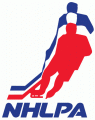 NHLPA 1971-2012 Logo Sticker Heat Transfer