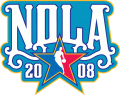 NBA All-Star Game 2007-2008 Alternate Logo decal sticker