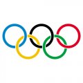 The Olympic Flag Logo Sticker Heat Transfer