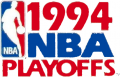 NBA Playoffs 1993-1994 Logo Sticker Heat Transfer
