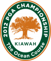 PGA Championship 2012 Primary Logo decal sticker