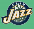 Utah Jazz Plastic Effect Logo Sticker Heat Transfer