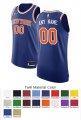 New York Knicks Custom Letter and Number Kits for Icon Jersey Material Twill