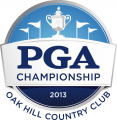 PGA Championship 2013 Primary Logo Sticker Heat Transfer